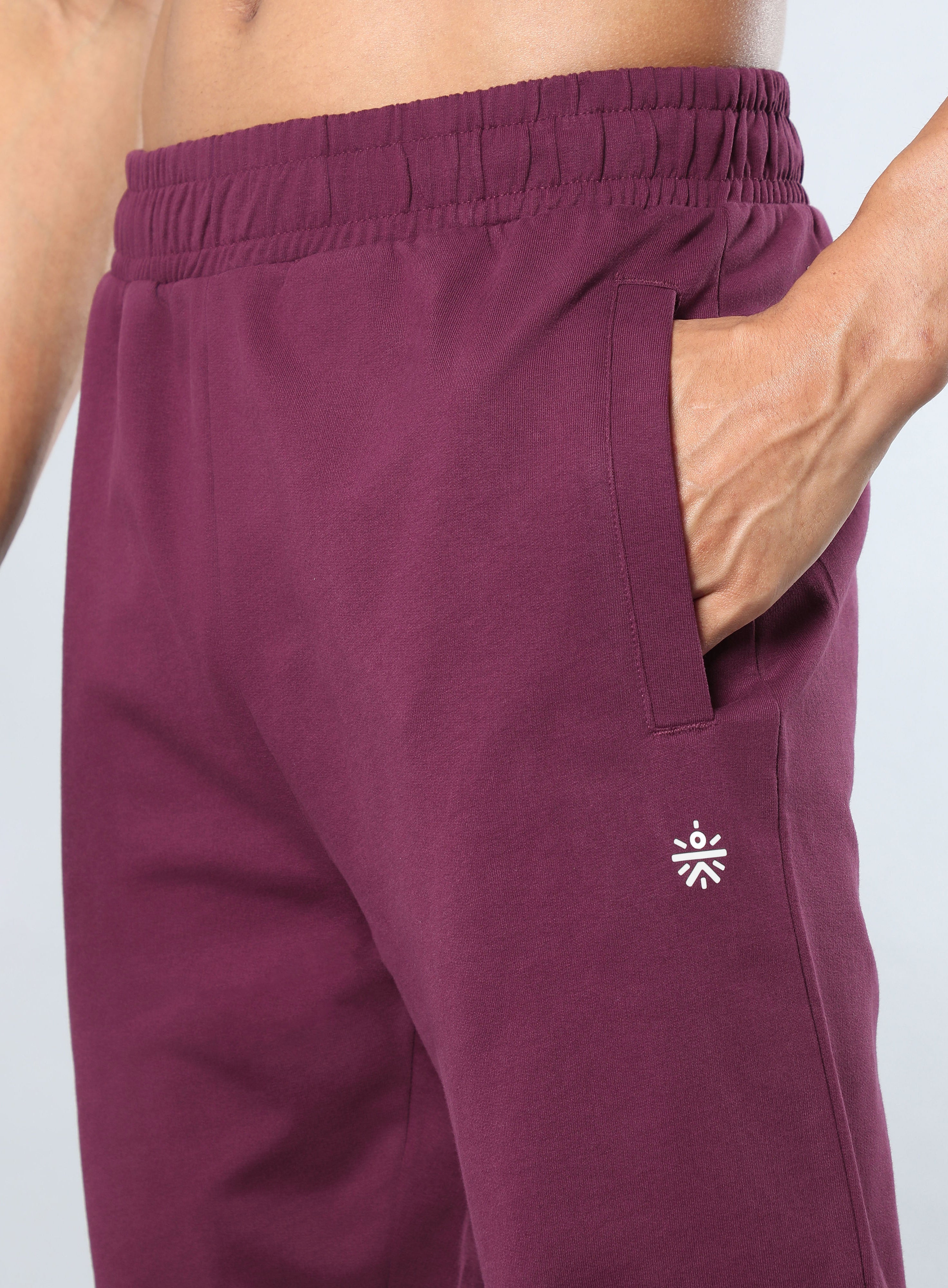 Men's Maroon Move it Joggers