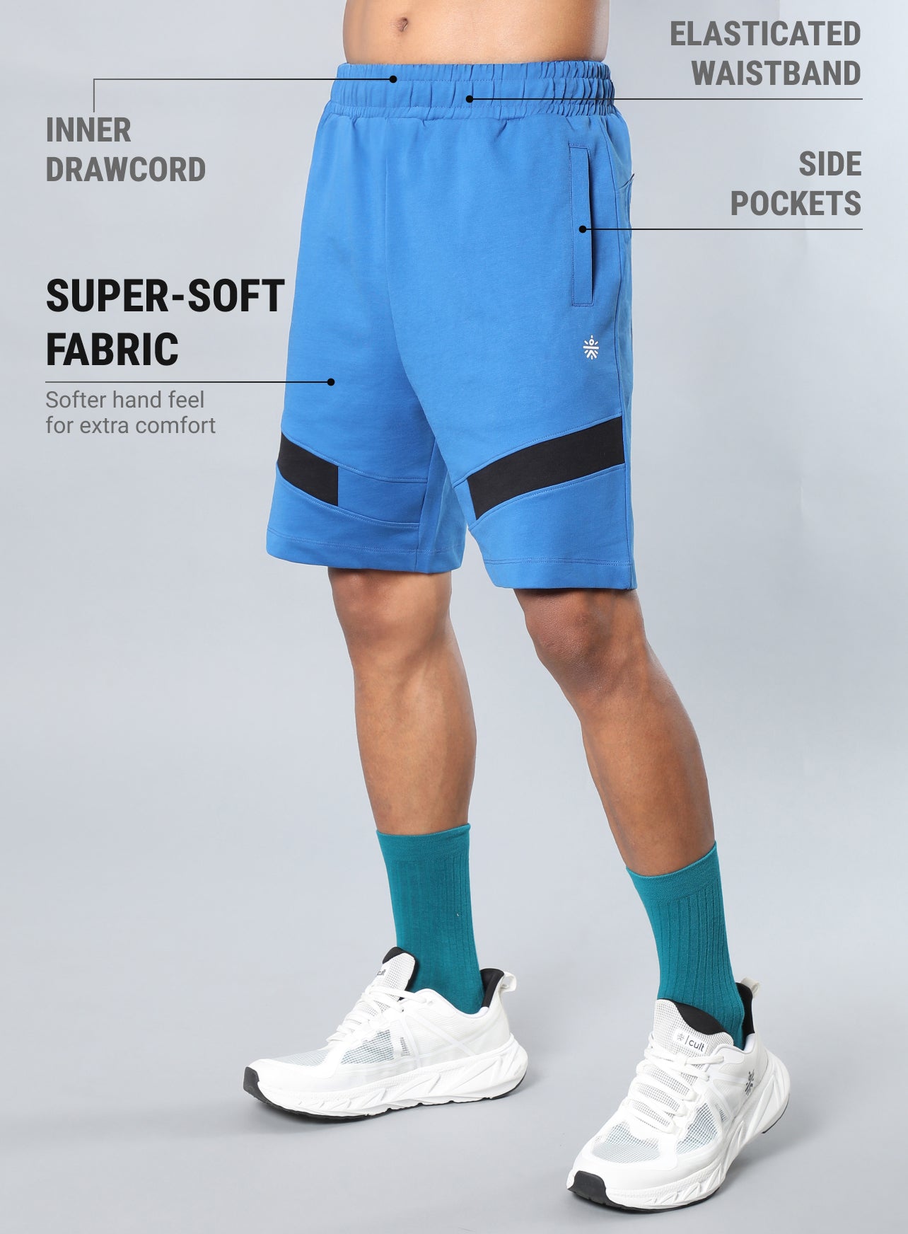 Men's Blue Beat it Shorts