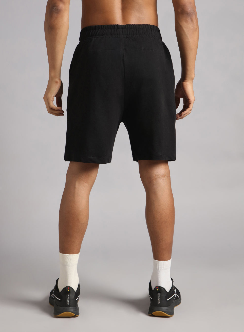 Men's Black Dance Brand Carrier Shorts