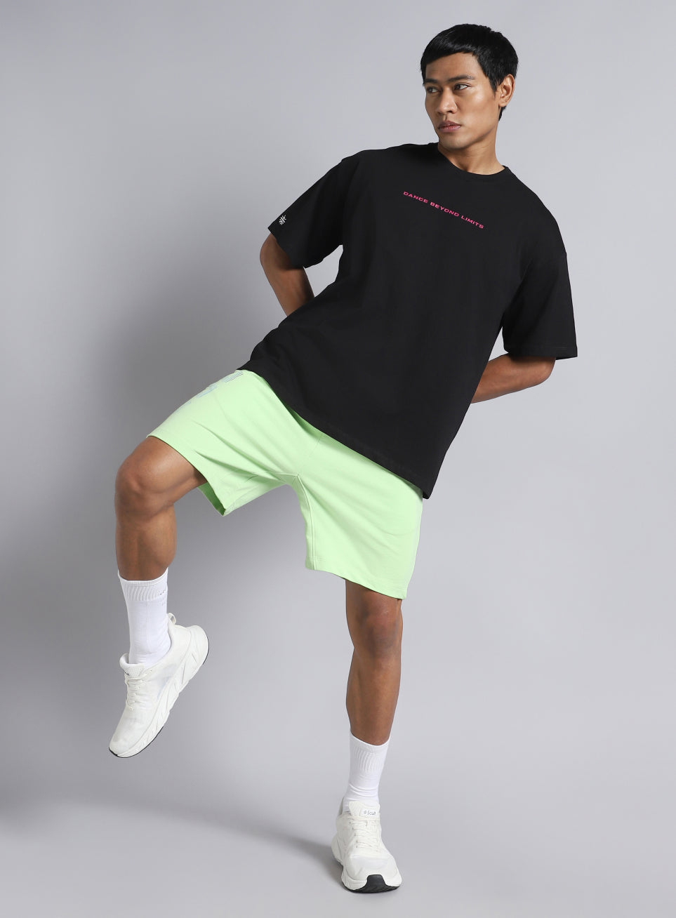 Men's Lime Dance Brand Carrier Shorts