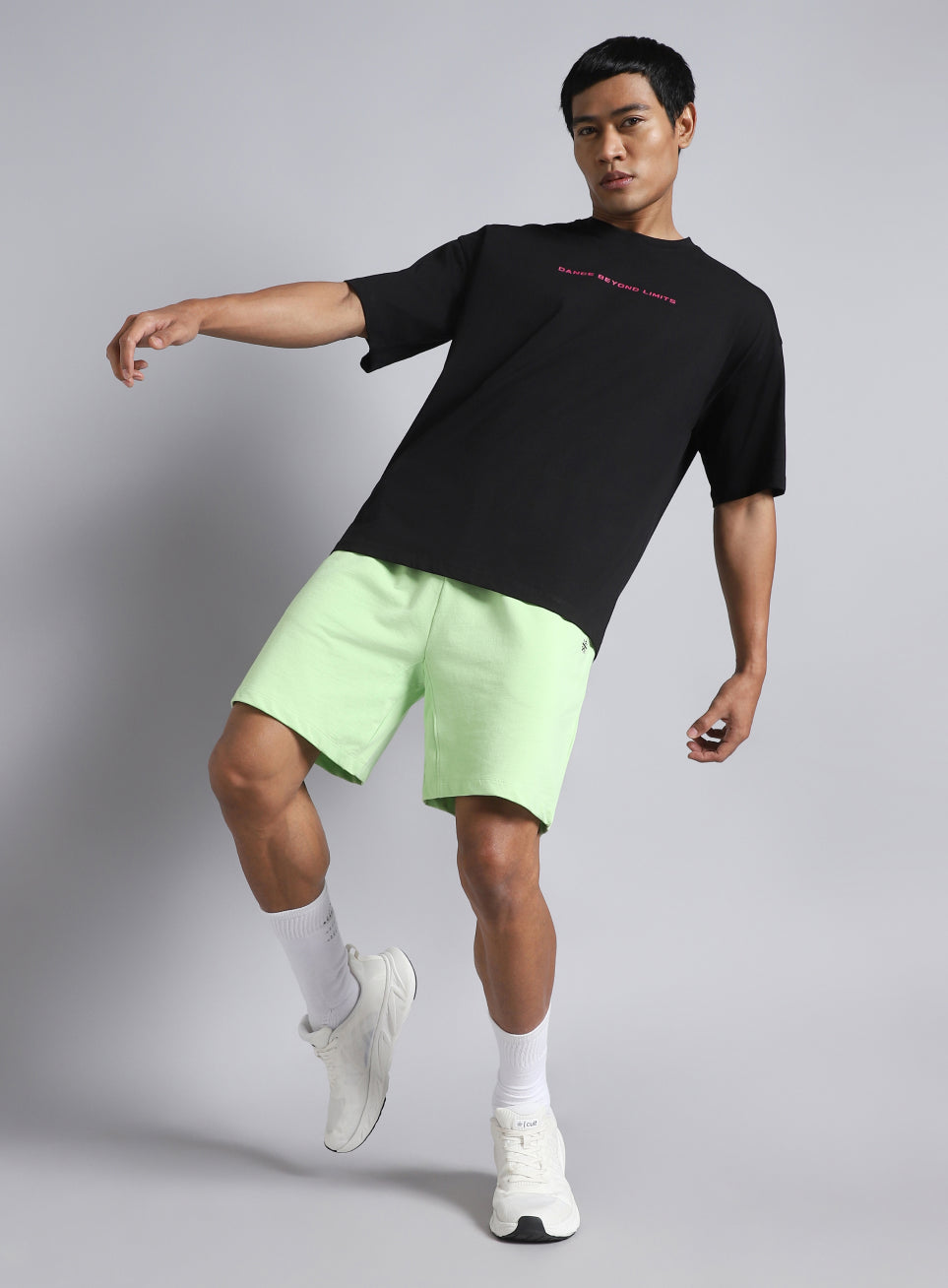 Men's Lime Dance Brand Carrier Shorts