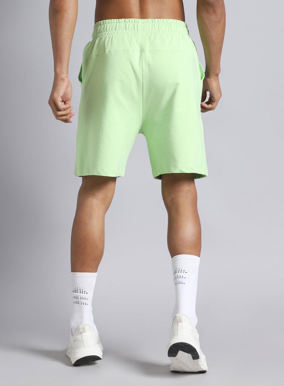 Men's Lime Dance Brand Carrier Shorts