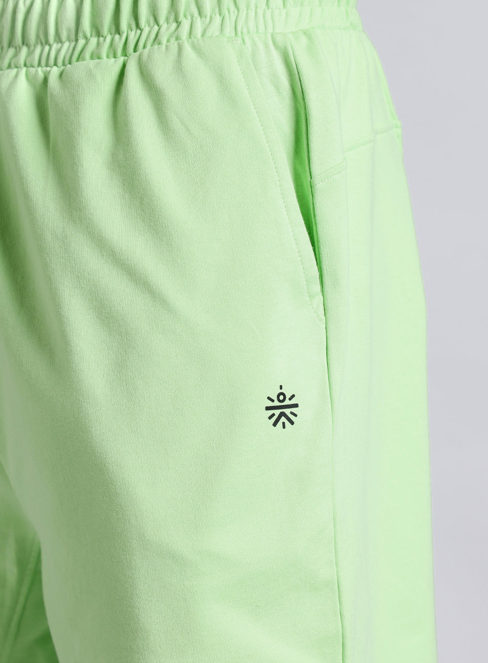 Men's Lime Dance Brand Carrier Shorts