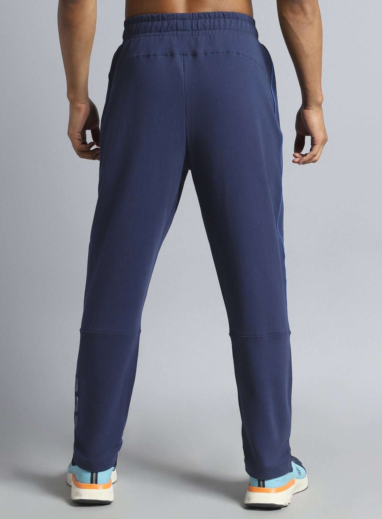 Men's Blue Dance Brand Carrier Trackpants