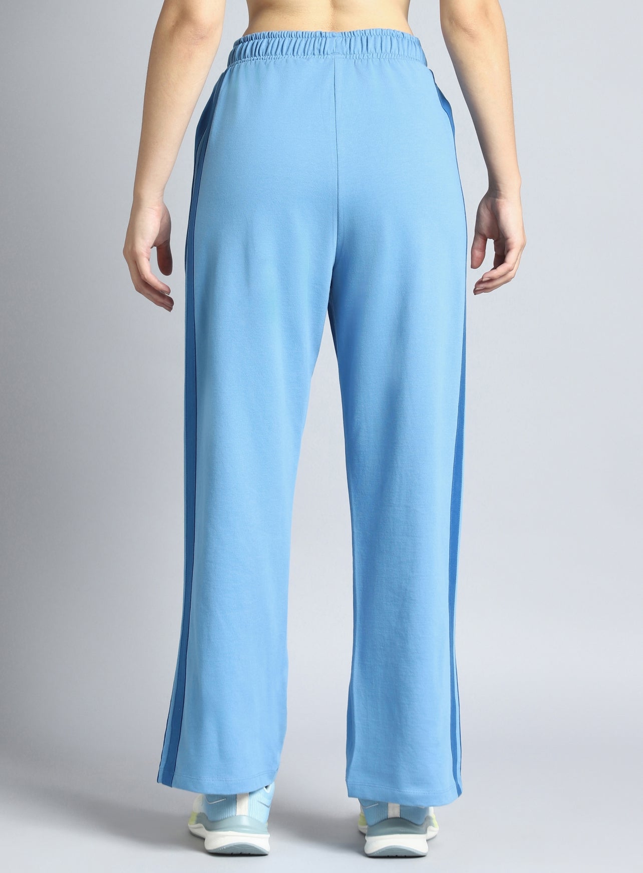 Women's Blue Dance Flow Trackpants