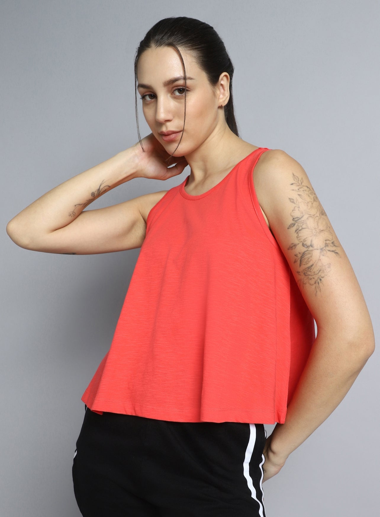 Women's Coral Dance Flow Tank