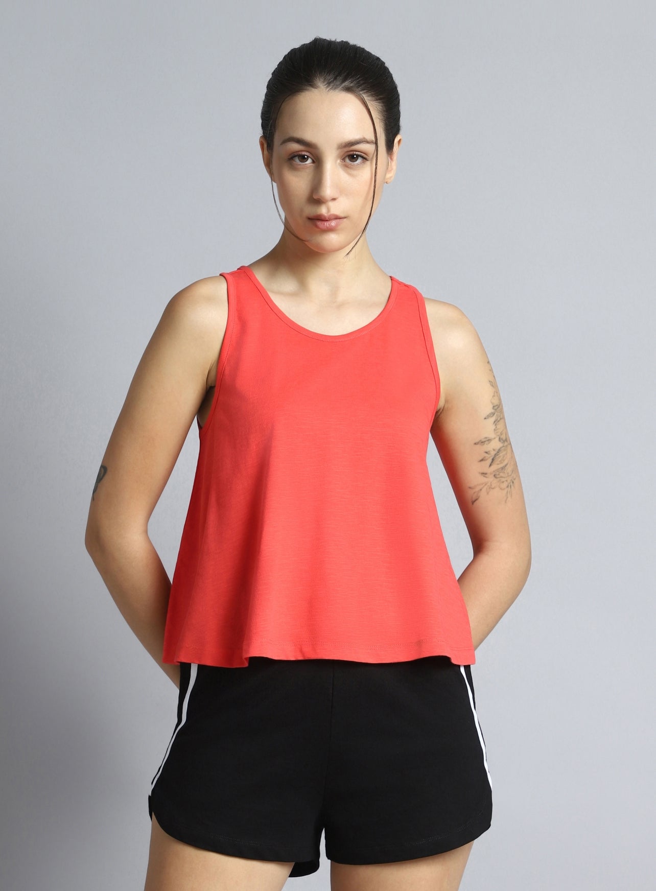 Women's Coral Dance Flow Tank