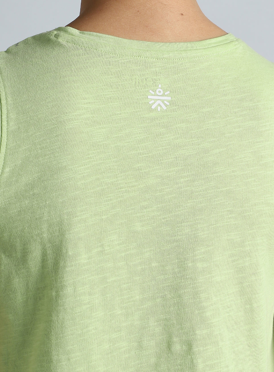 Women's Lime Yoga Flow Tank