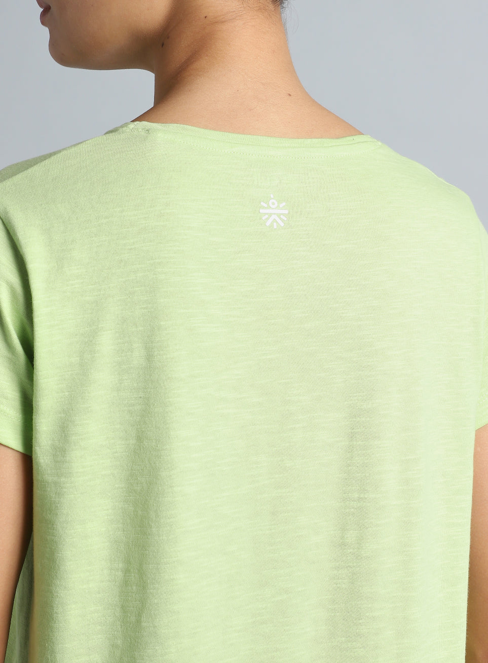 Women's Lime Yoga Flow Top