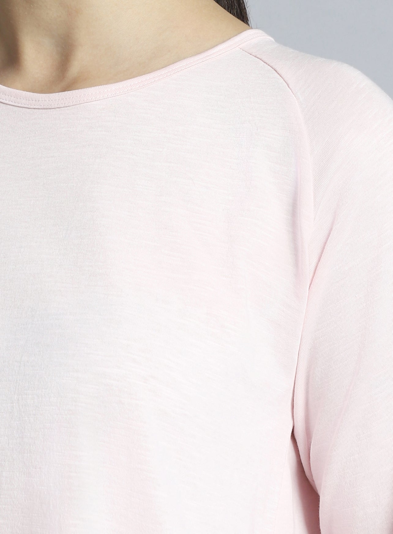 Women's Pink Yoga Flow Full Sleeve Top