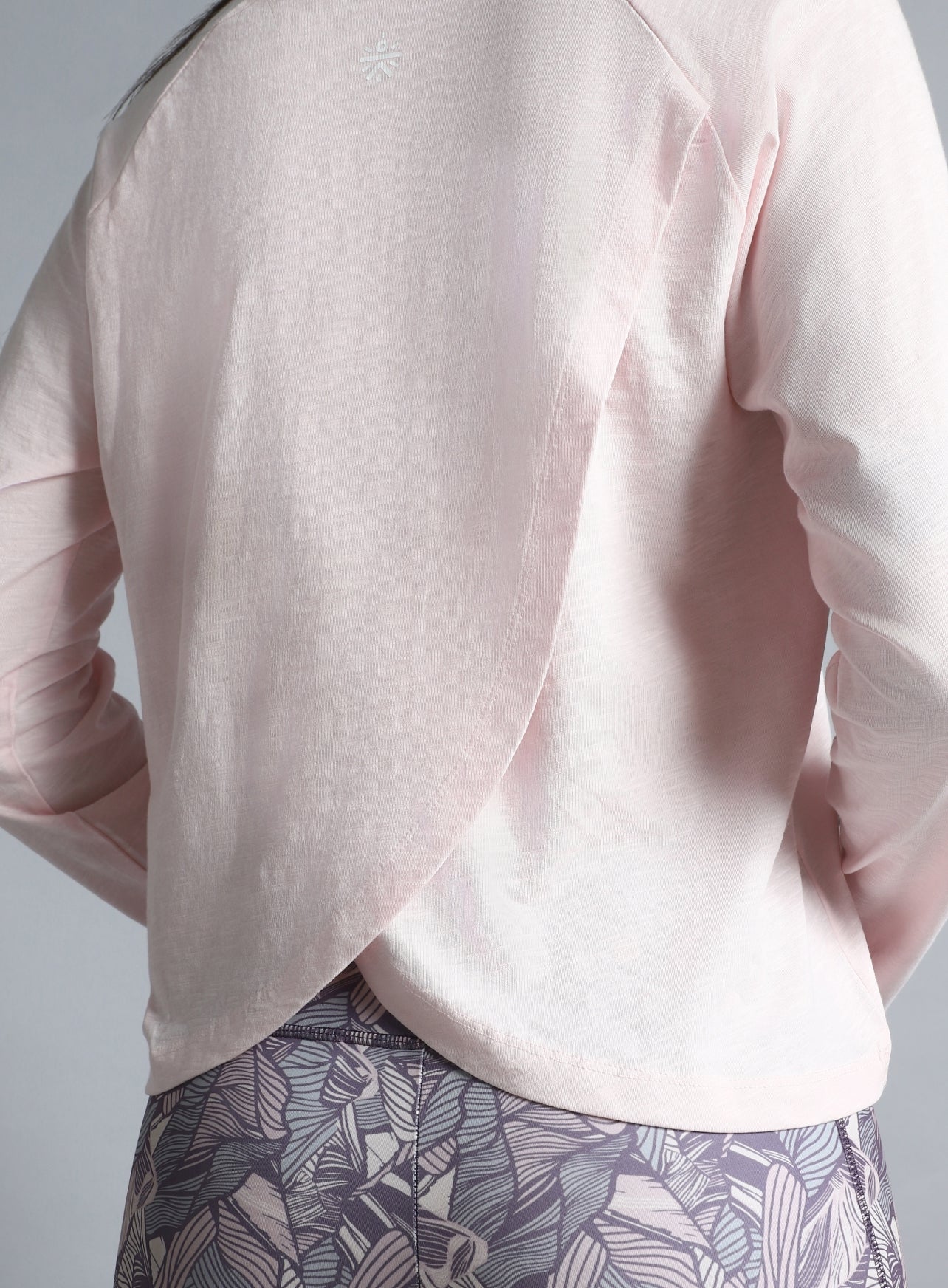 Women's Pink Yoga Flow Full Sleeve Top