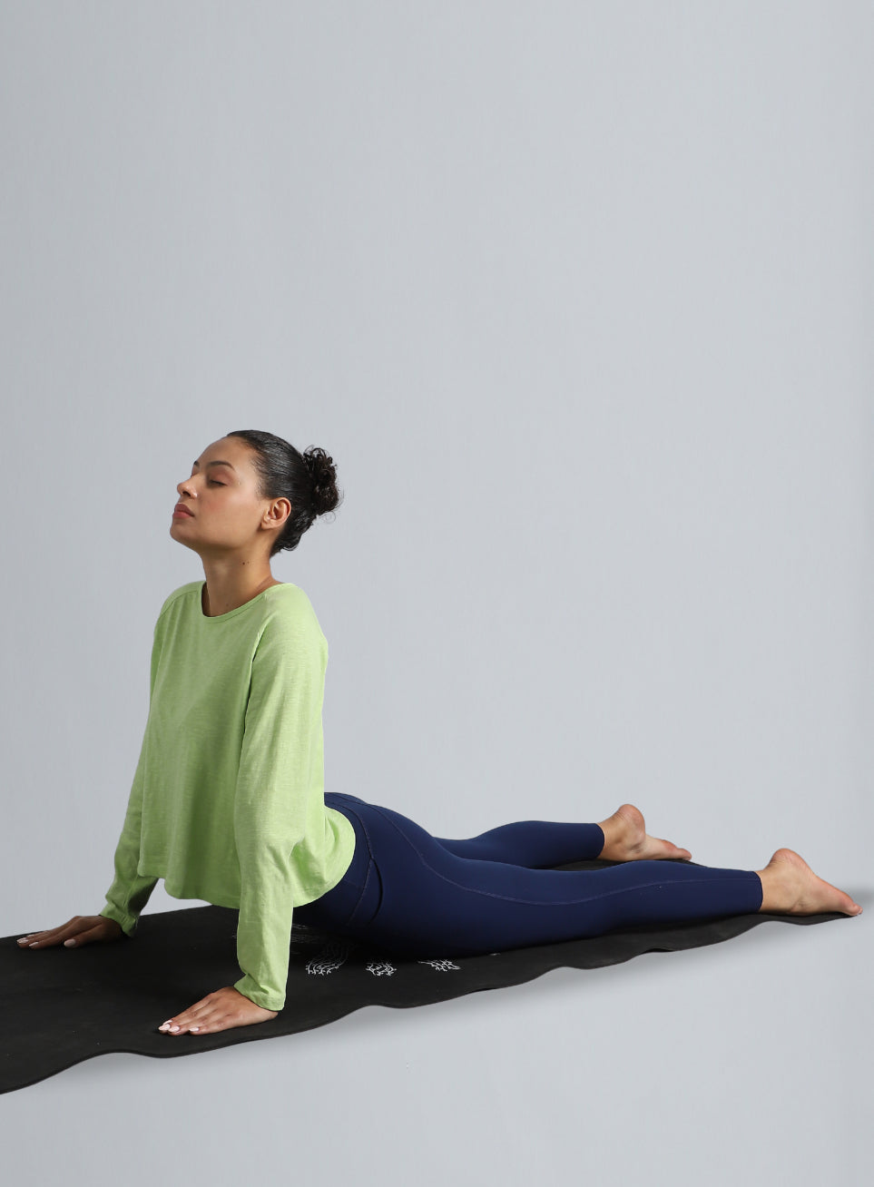 Women's Lime Yoga Flow Full Sleeve Top
