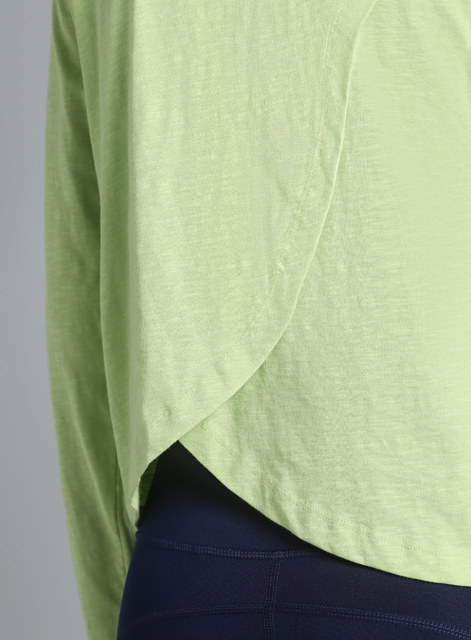 Women's Lime Yoga Flow Full Sleeve Top