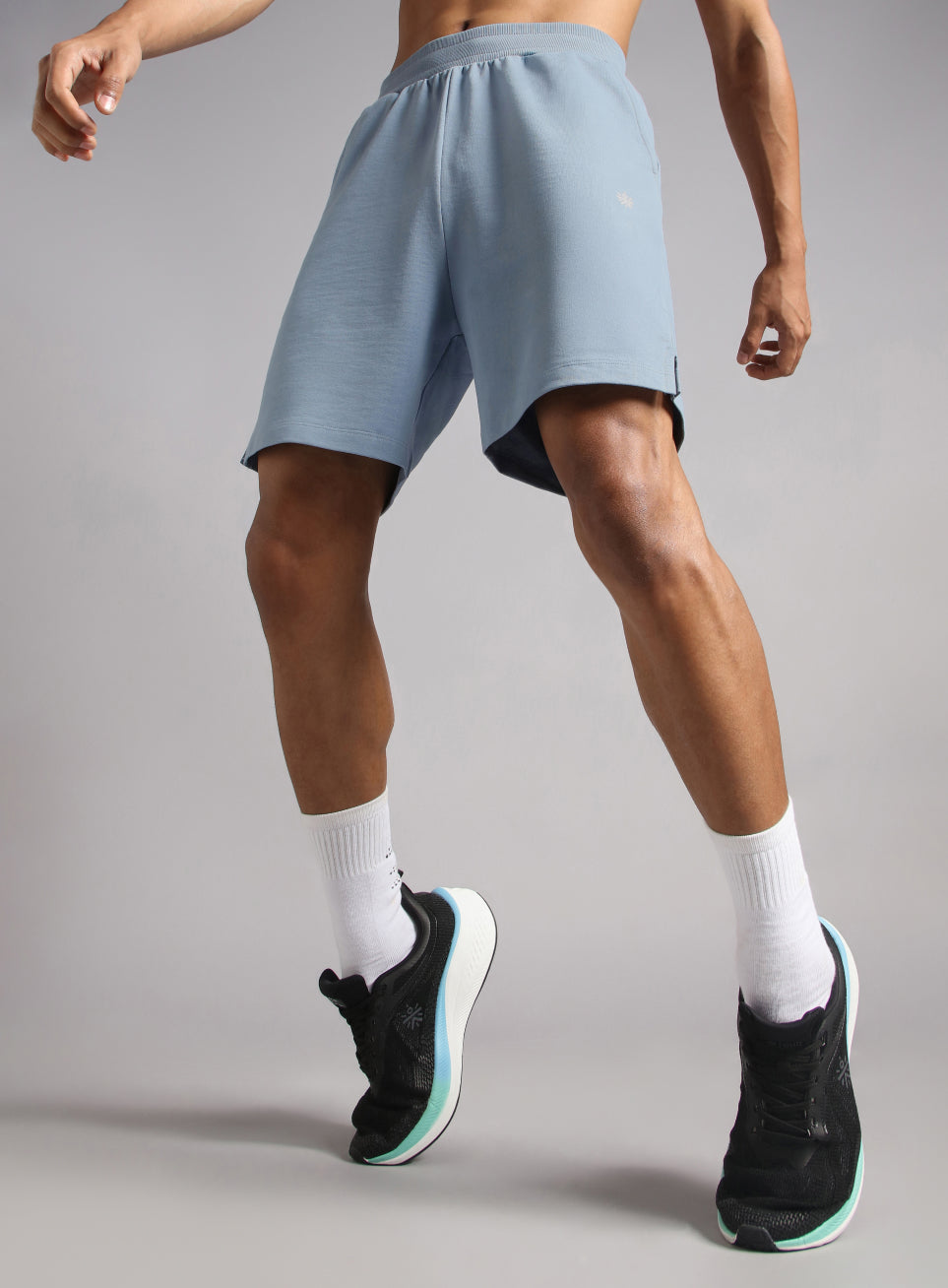 Men's Blue Train In Shorts