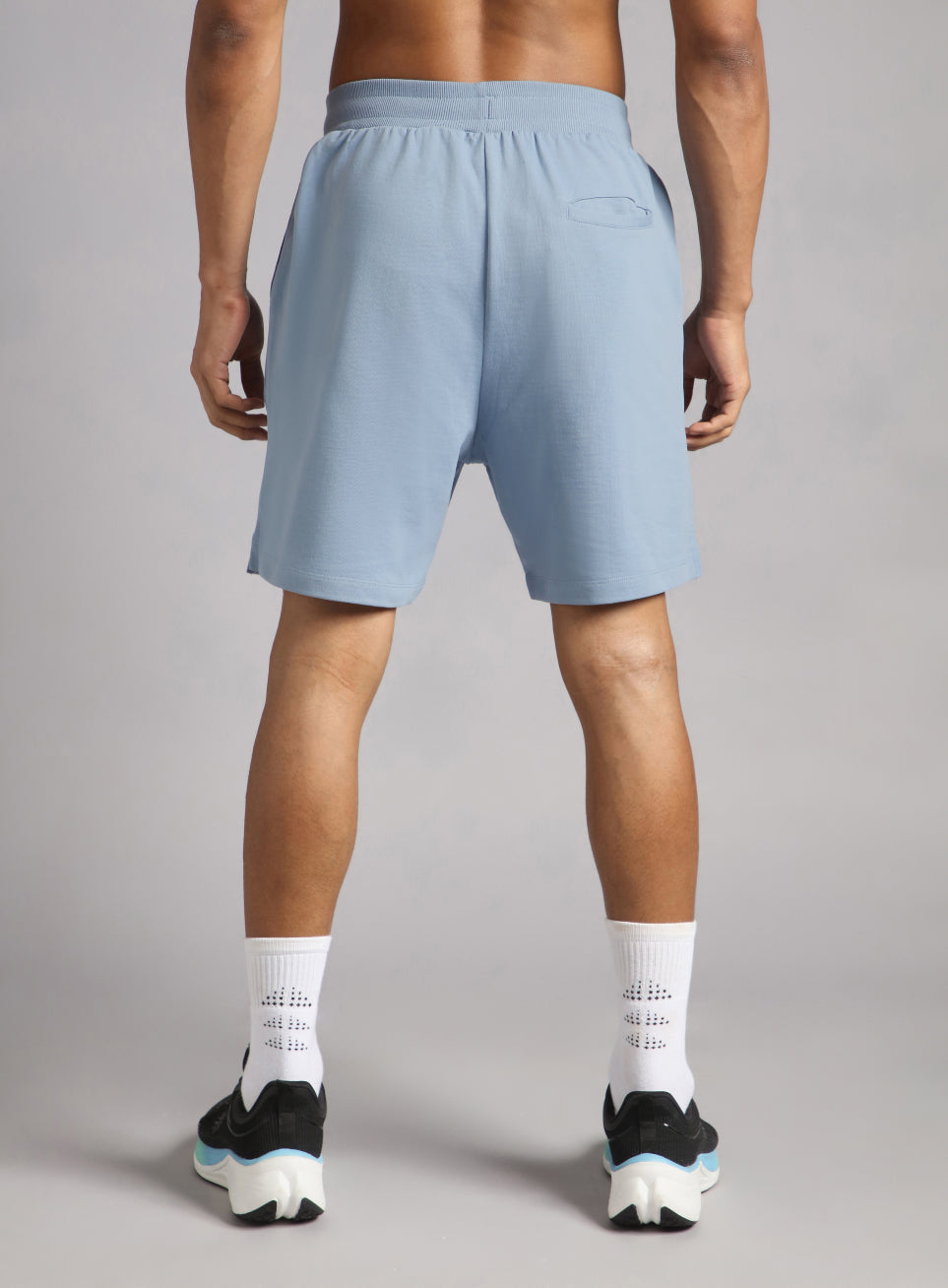 Men's Blue Train In Shorts