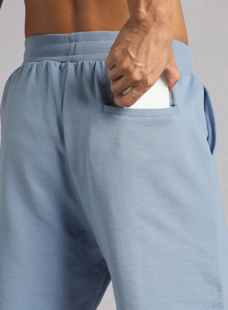 Men's Blue Train In Shorts