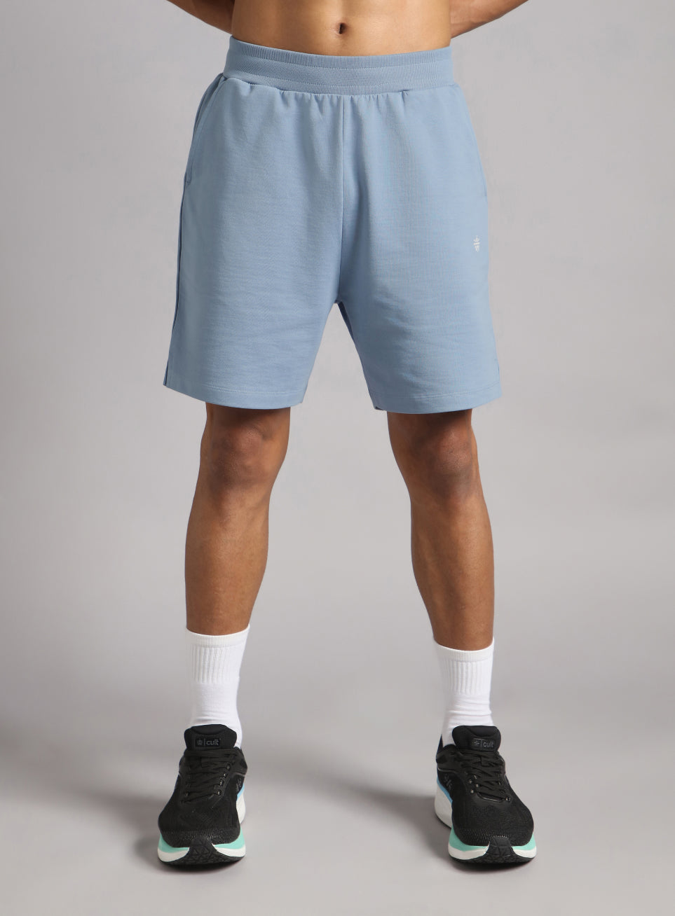 Men's Blue Train In Shorts