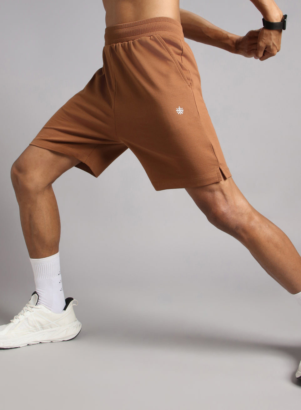 Men's Rust Train In Shorts