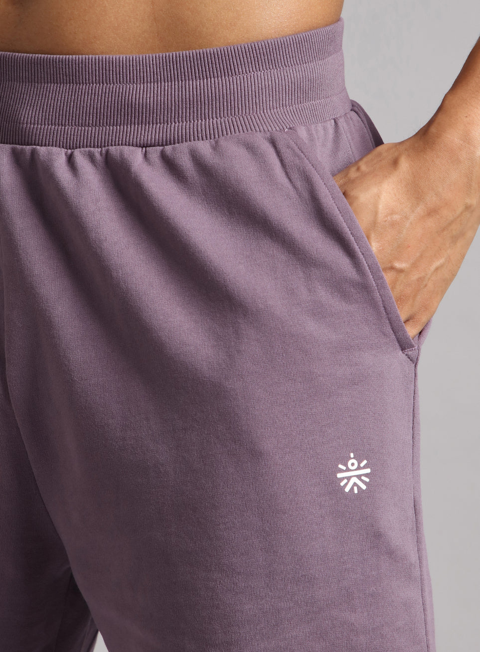 Men's Purple Train In Shorts