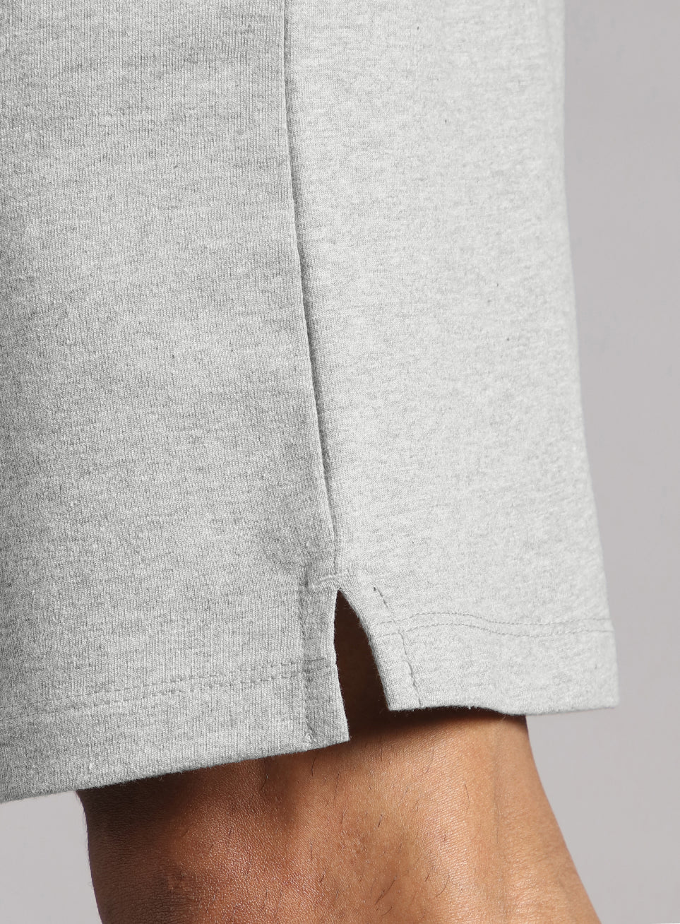 Men's Grey Train In Shorts