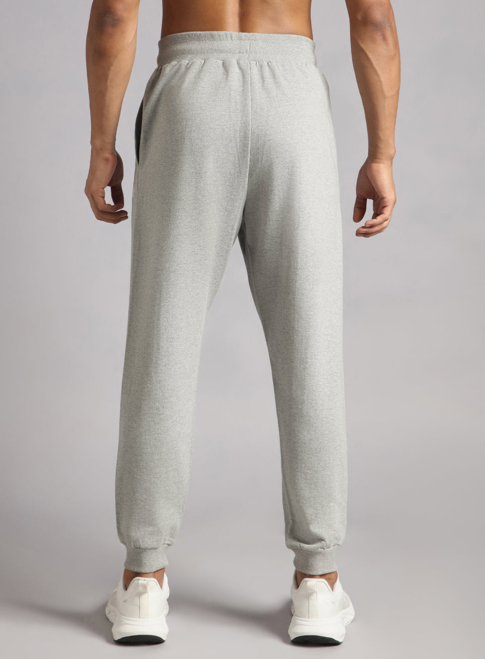 Men's Grey Train In Joggers