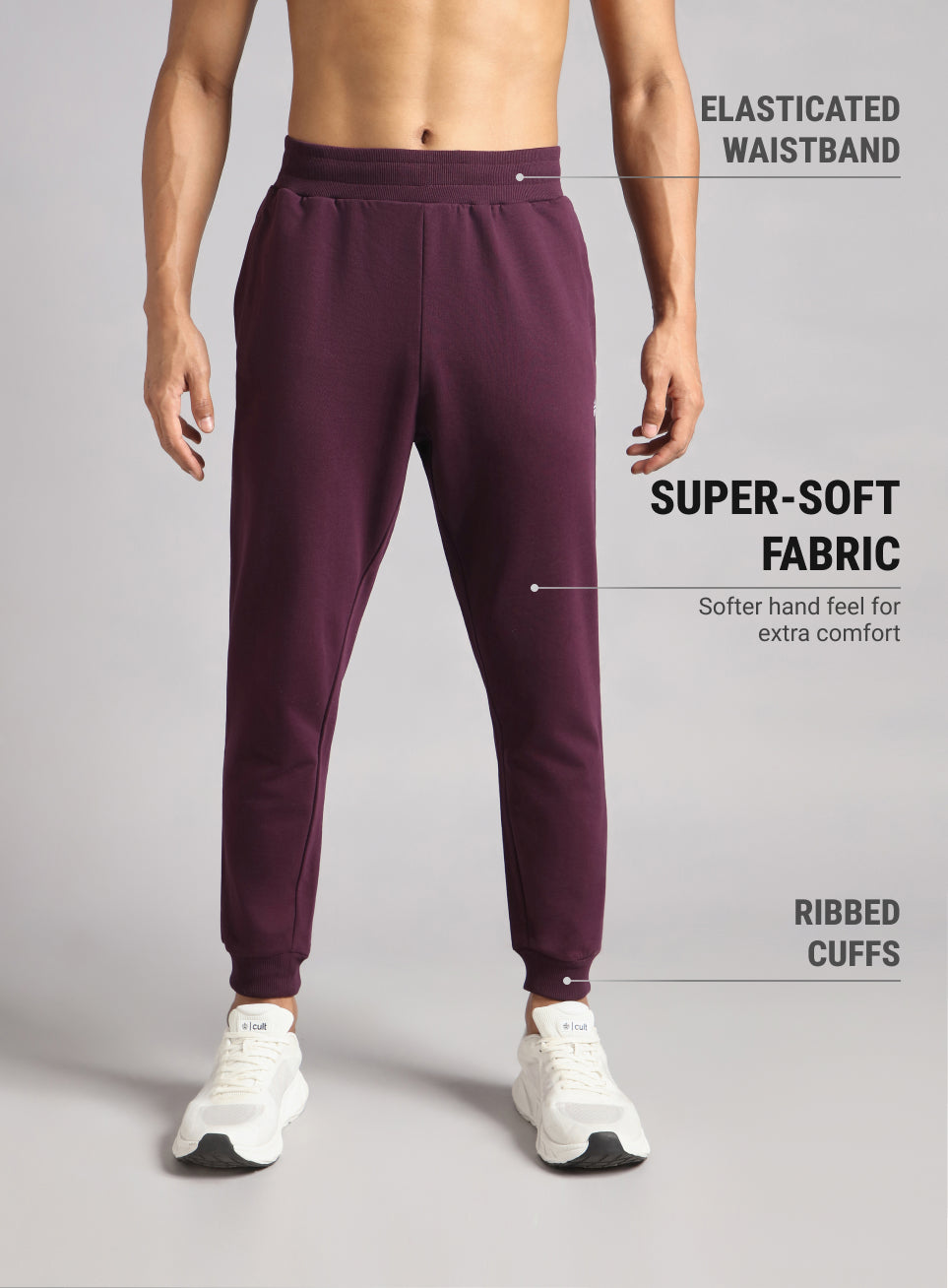 Men's Wine Train In Joggers