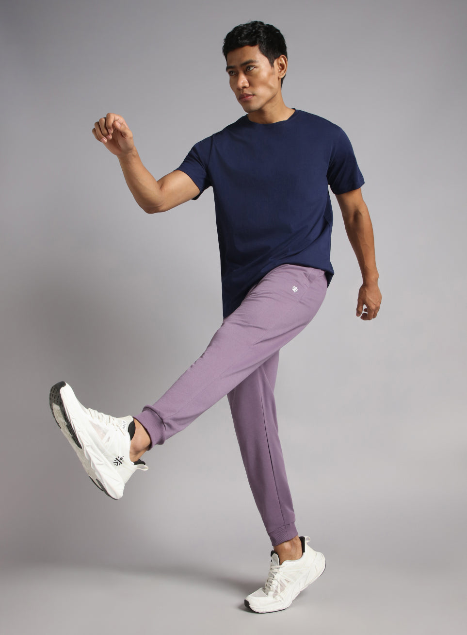 Men's Purple Train In Joggers