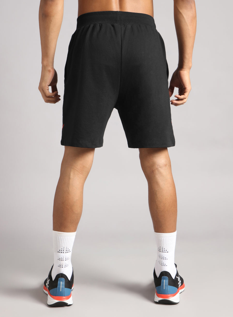 Men's Black Sports Club Shorts