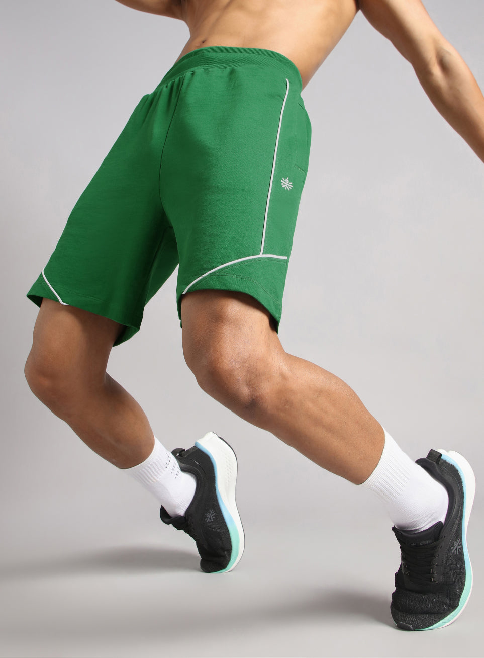 Men's Green Sports Club Shorts