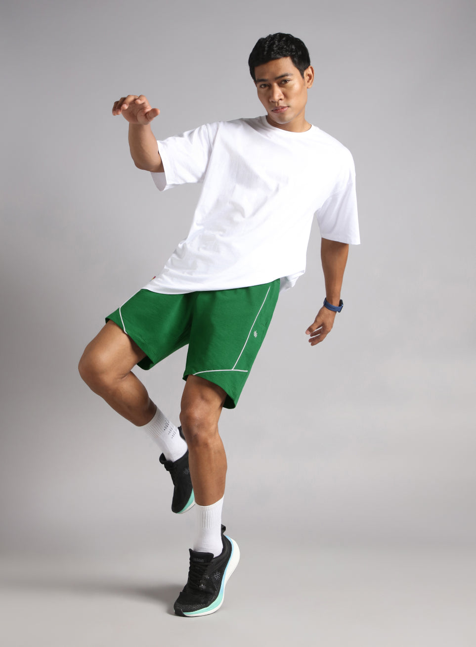 Men's Green Sports Club Shorts