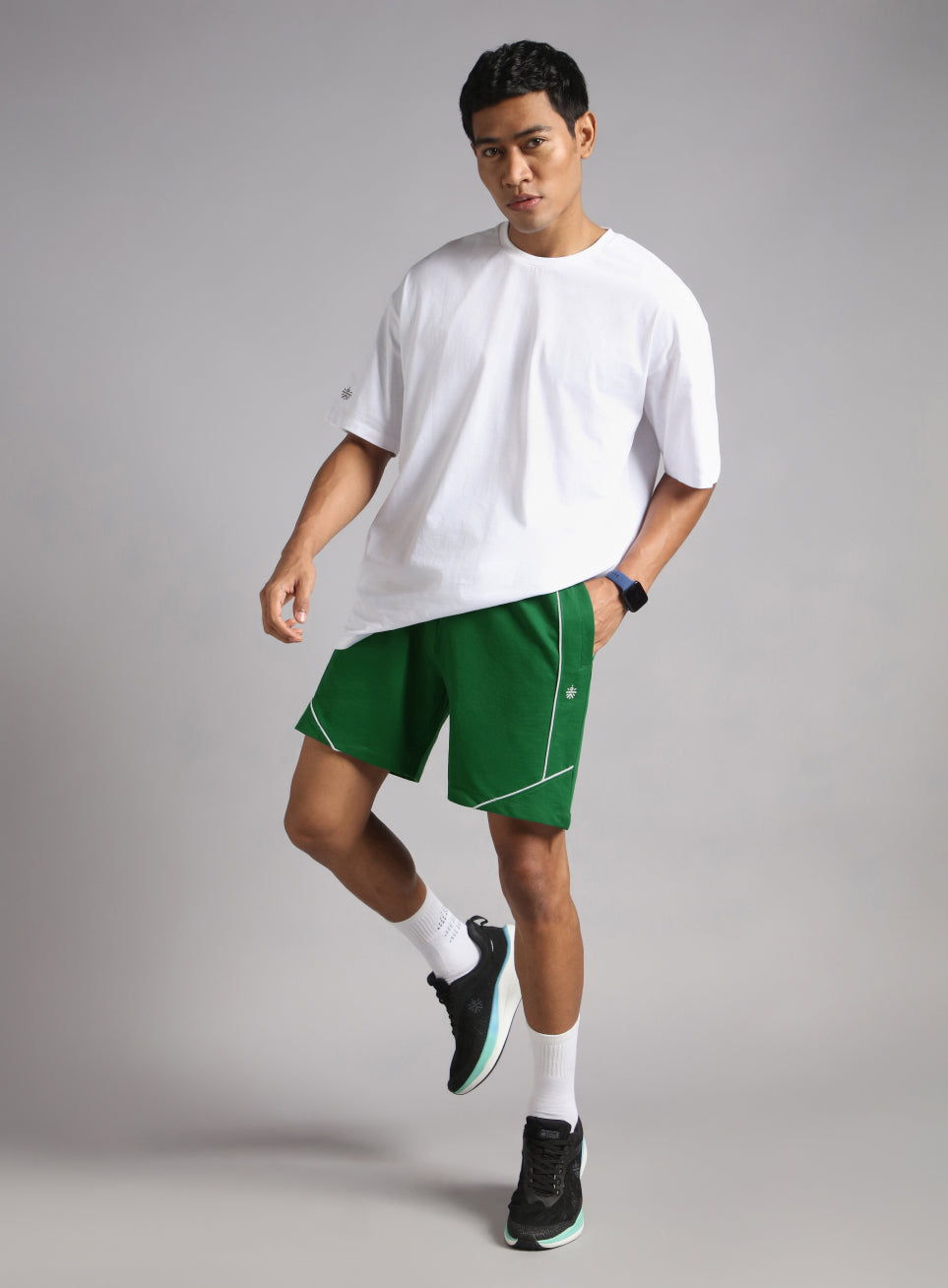 Men's Green Sports Club Shorts