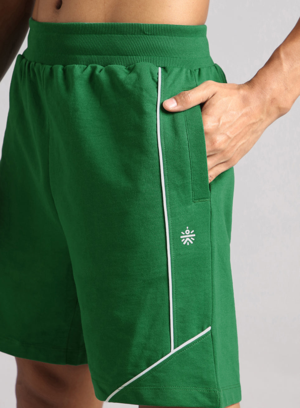 Men's Green Sports Club Shorts