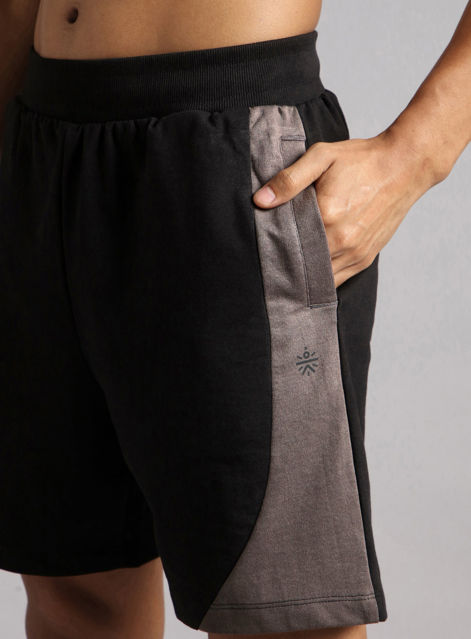 Men's Black Sports City Club Shorts