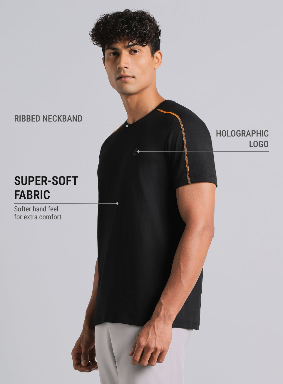 Men's Black Cult Training Graphic T-shirt