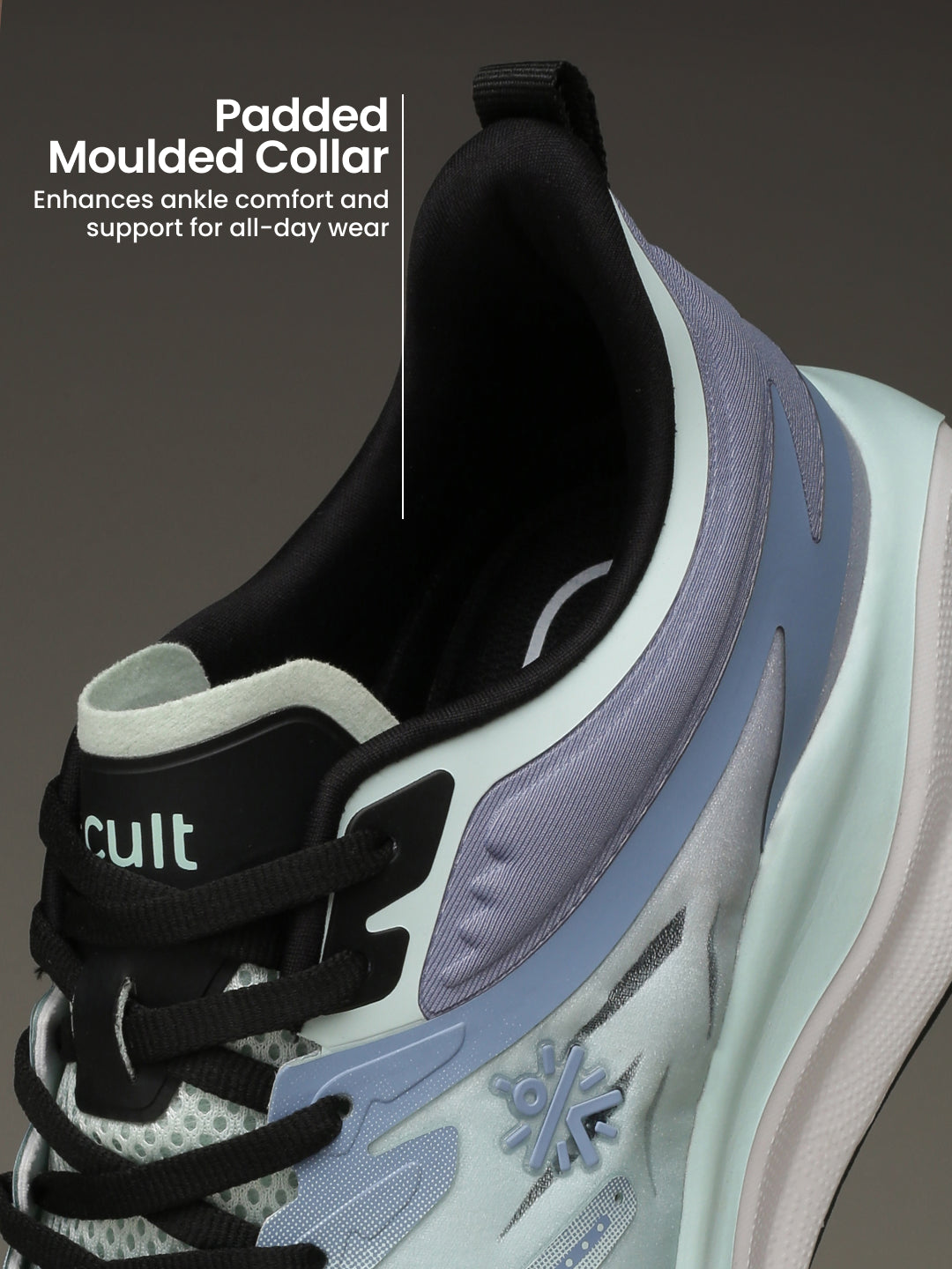 cult Men's Trazor Running Shoes - Mist/Lavender