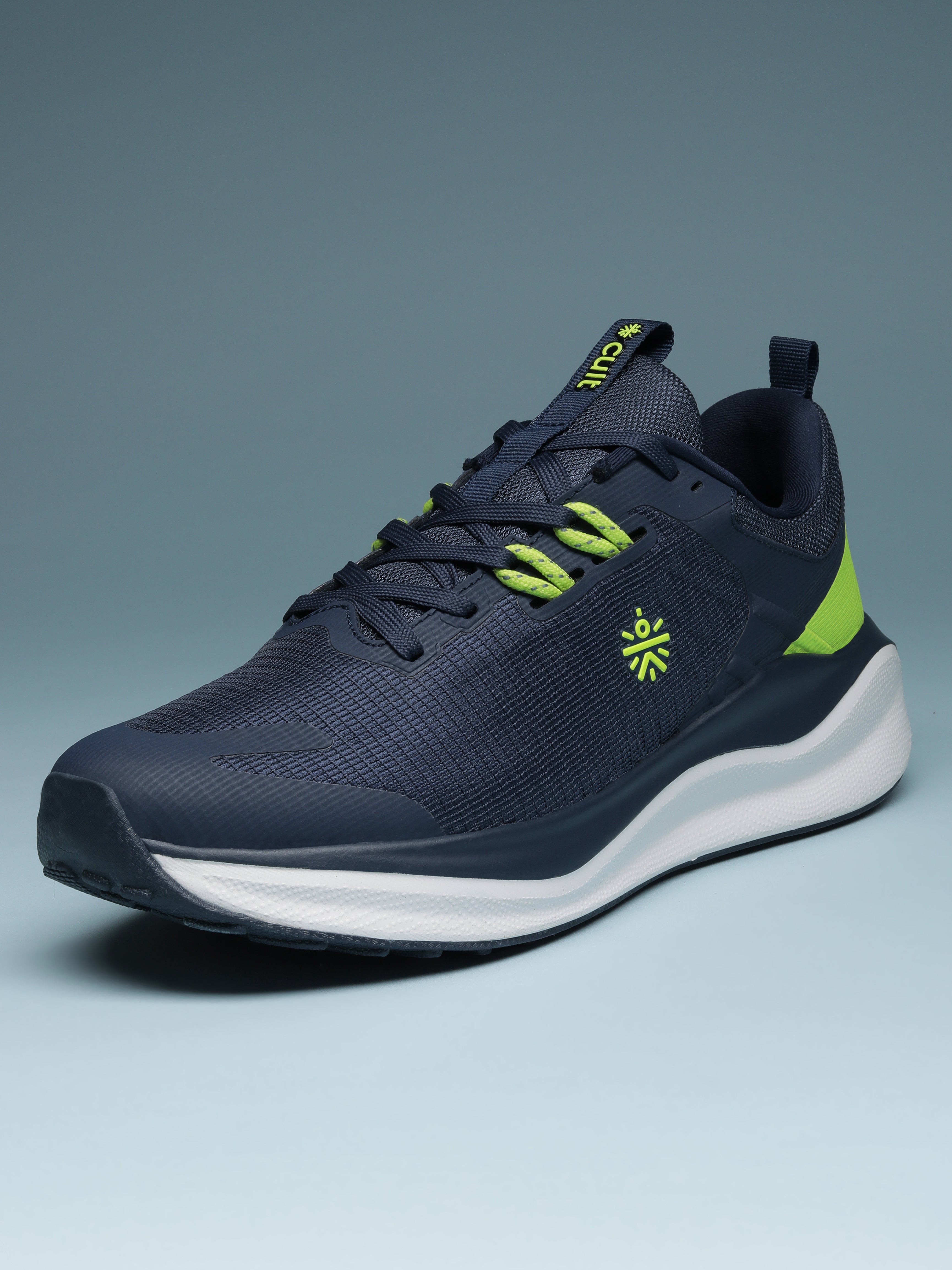 cult Men's Zyro Running Shoes - Navy/P.Green