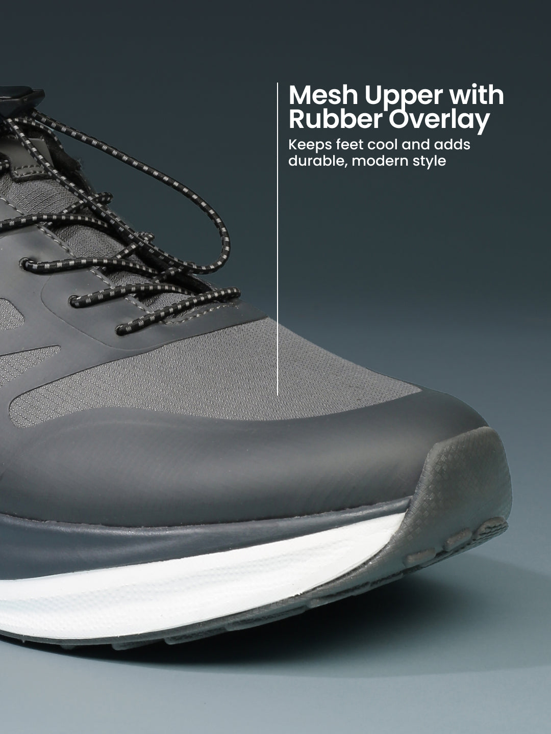 cult Men's Vaydr Running Shoes - D.Grey/L.Grey