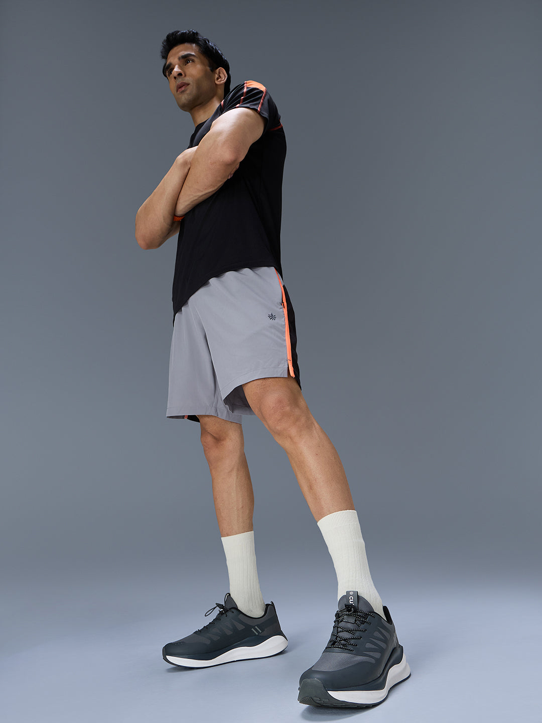 cult Men's Vaydr Running Shoes - D.Grey/L.Grey