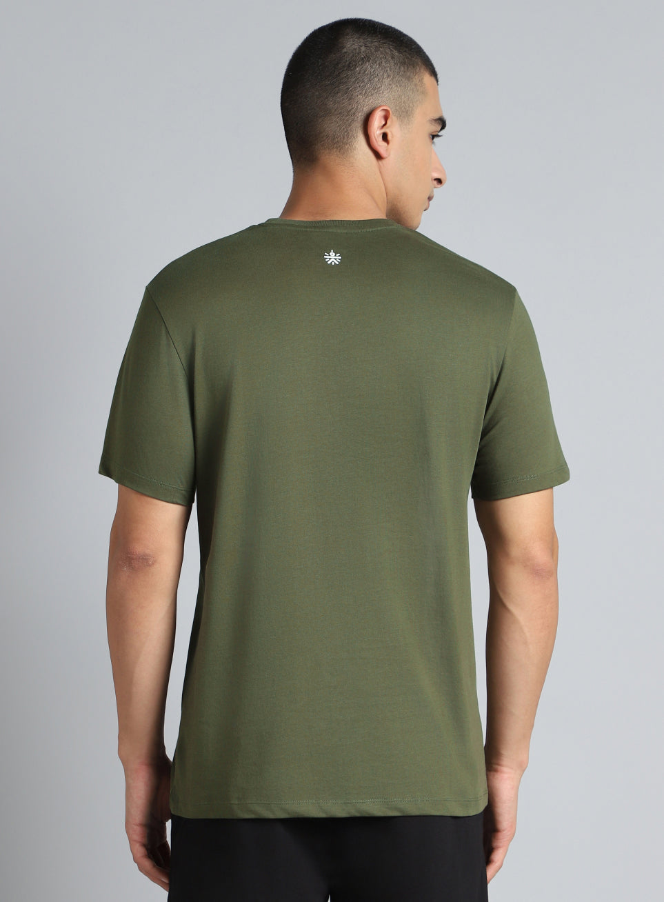Men's Olive Cult Brand Carrier Graphic T-shirt