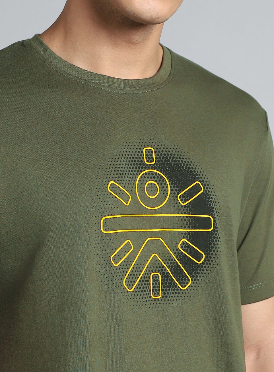 Men's Olive Cult Brand Carrier Graphic T-shirt