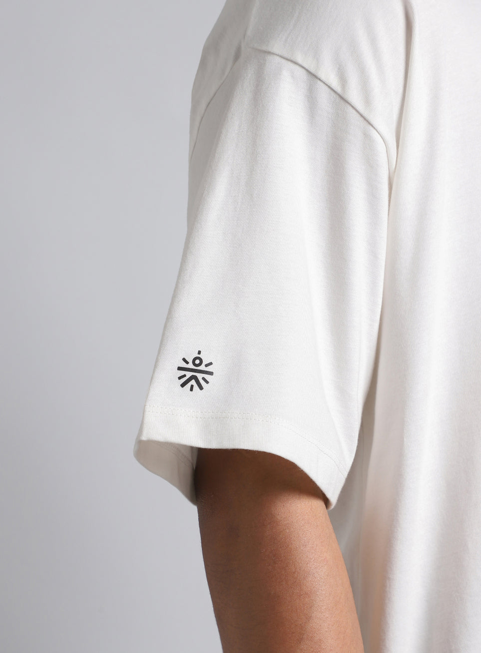 Men's White Cult Graphic Oversized Fit T-shirt