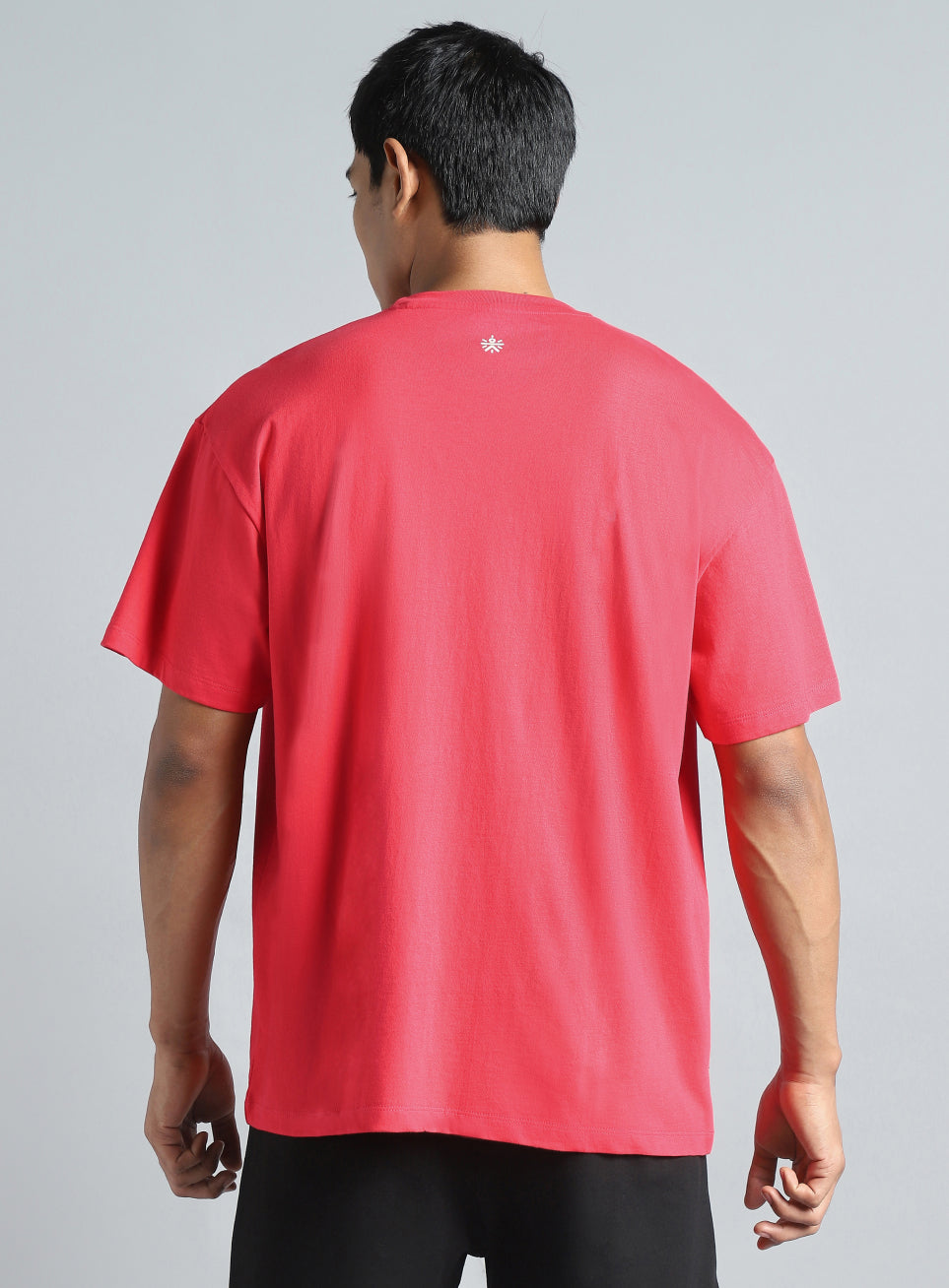 Men's Red Cult Branding Graphic T-shirt