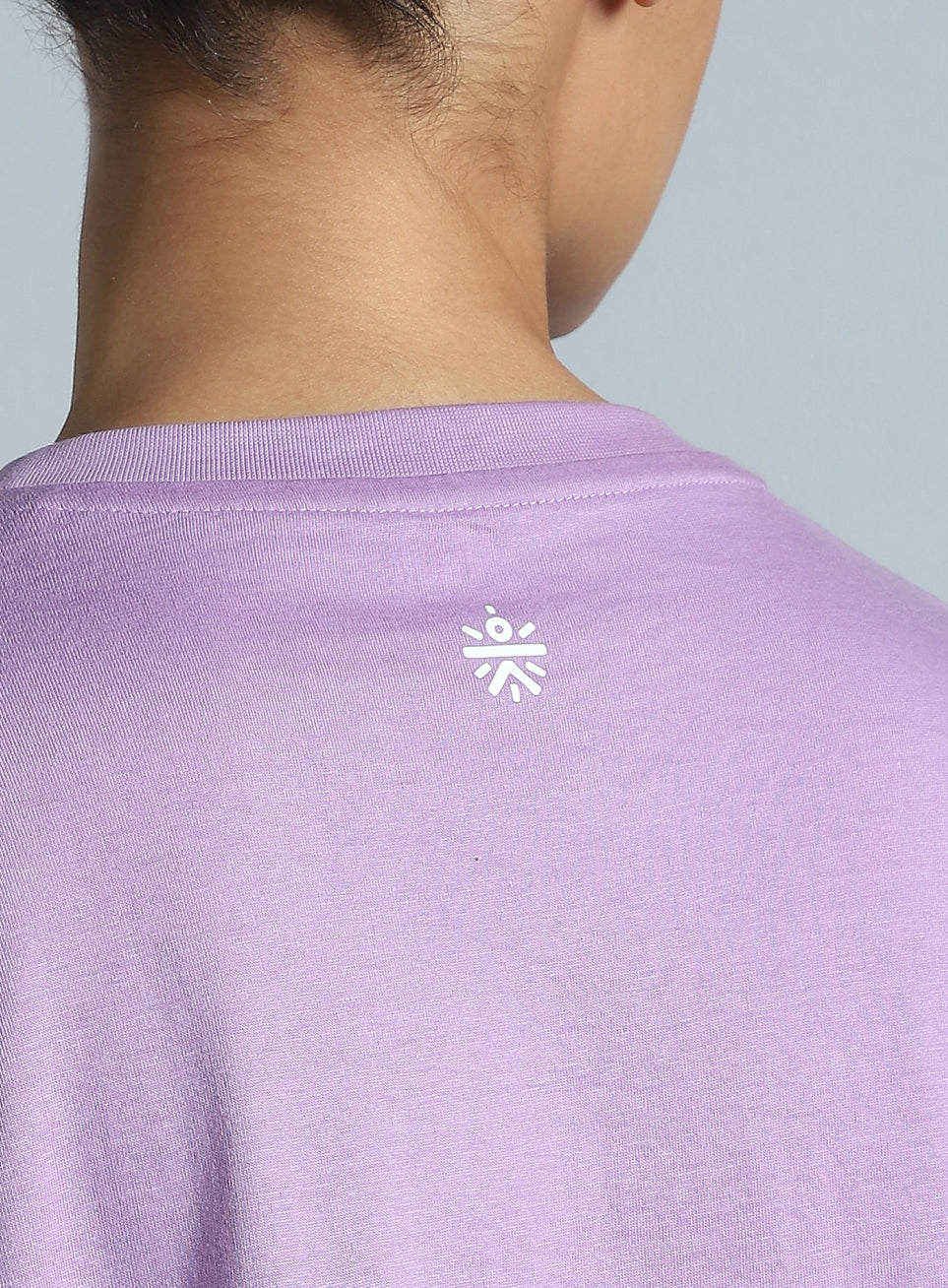 Women's Purple Tonal Branding Graphic T-shirt