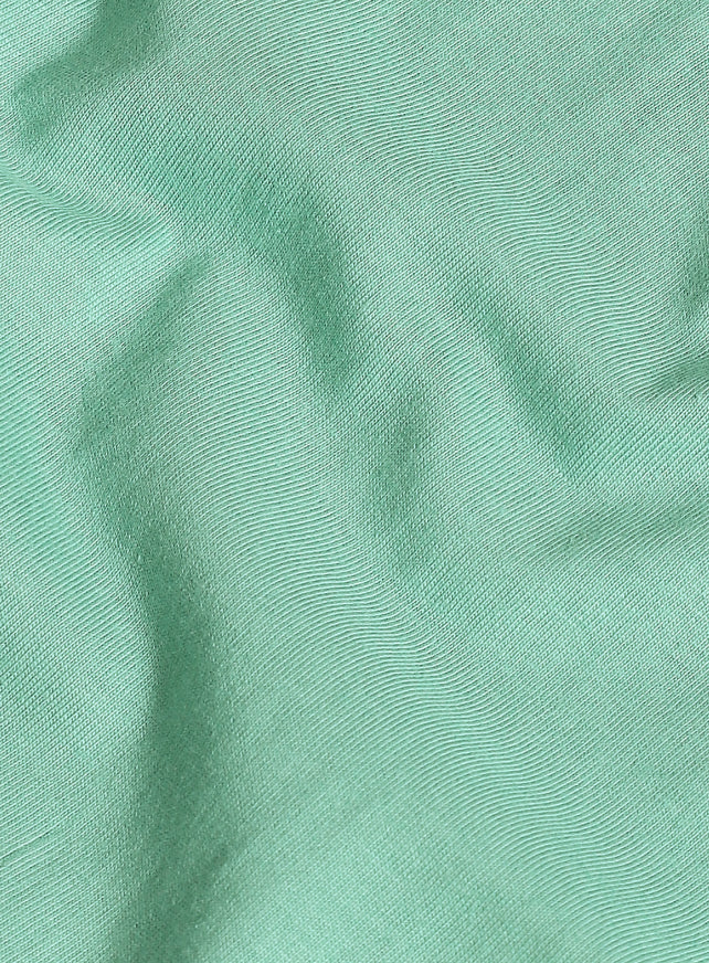 Women's Green Back Print Oversized Fit T-shirt