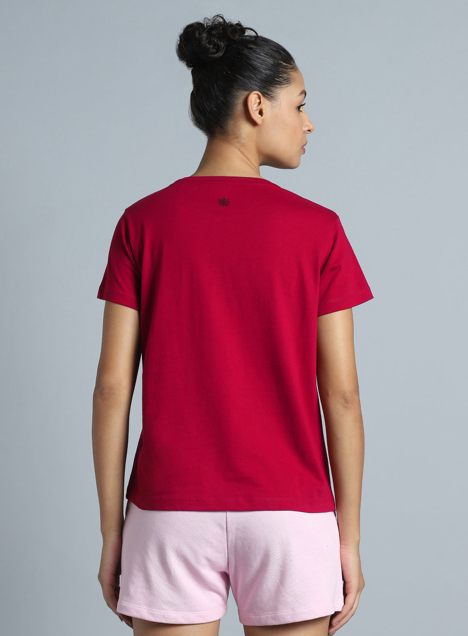 Women's Red Cult Printed T-shirt