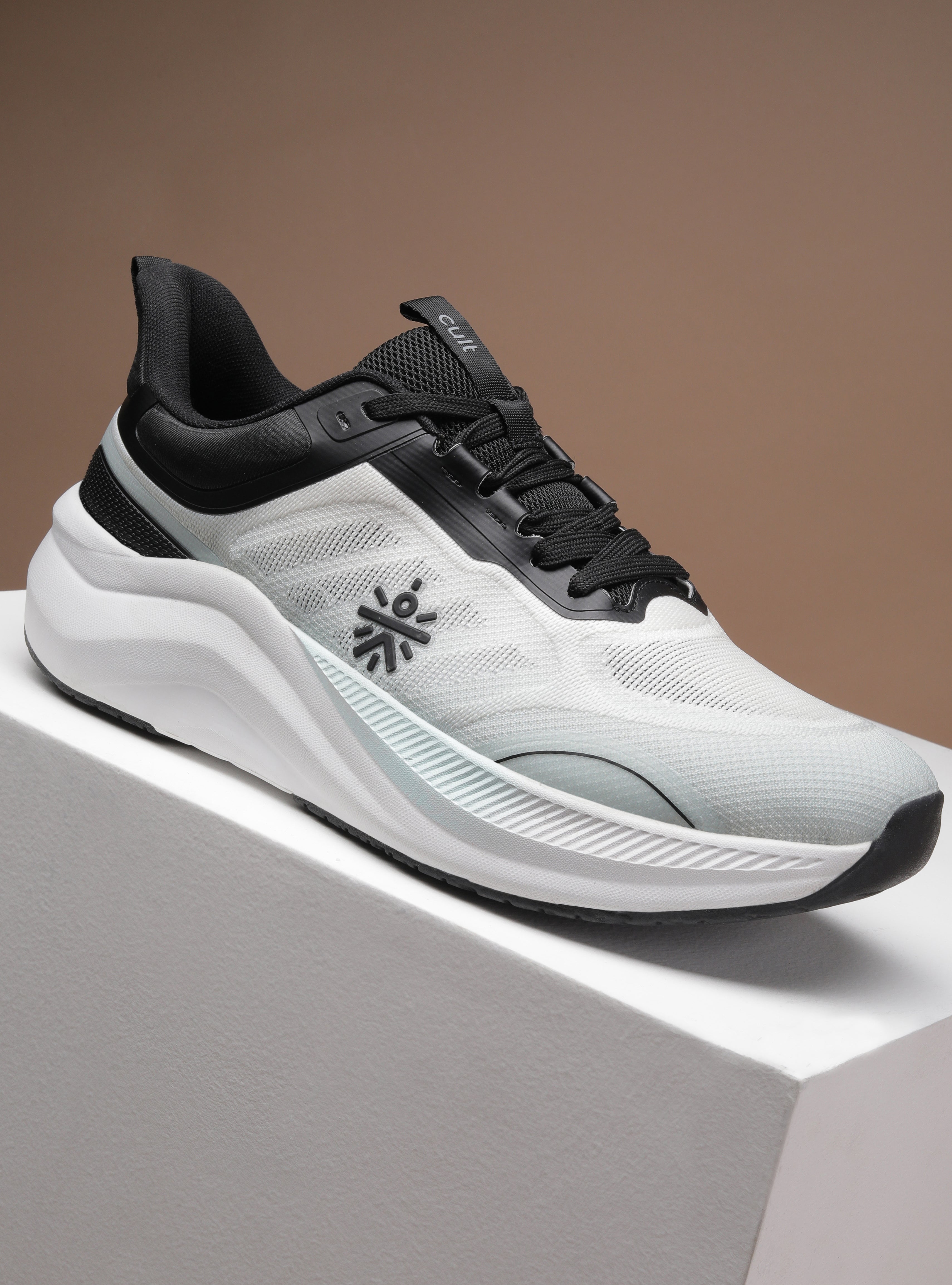 cult Men's Flowtech Running Shoes - Grey/Black