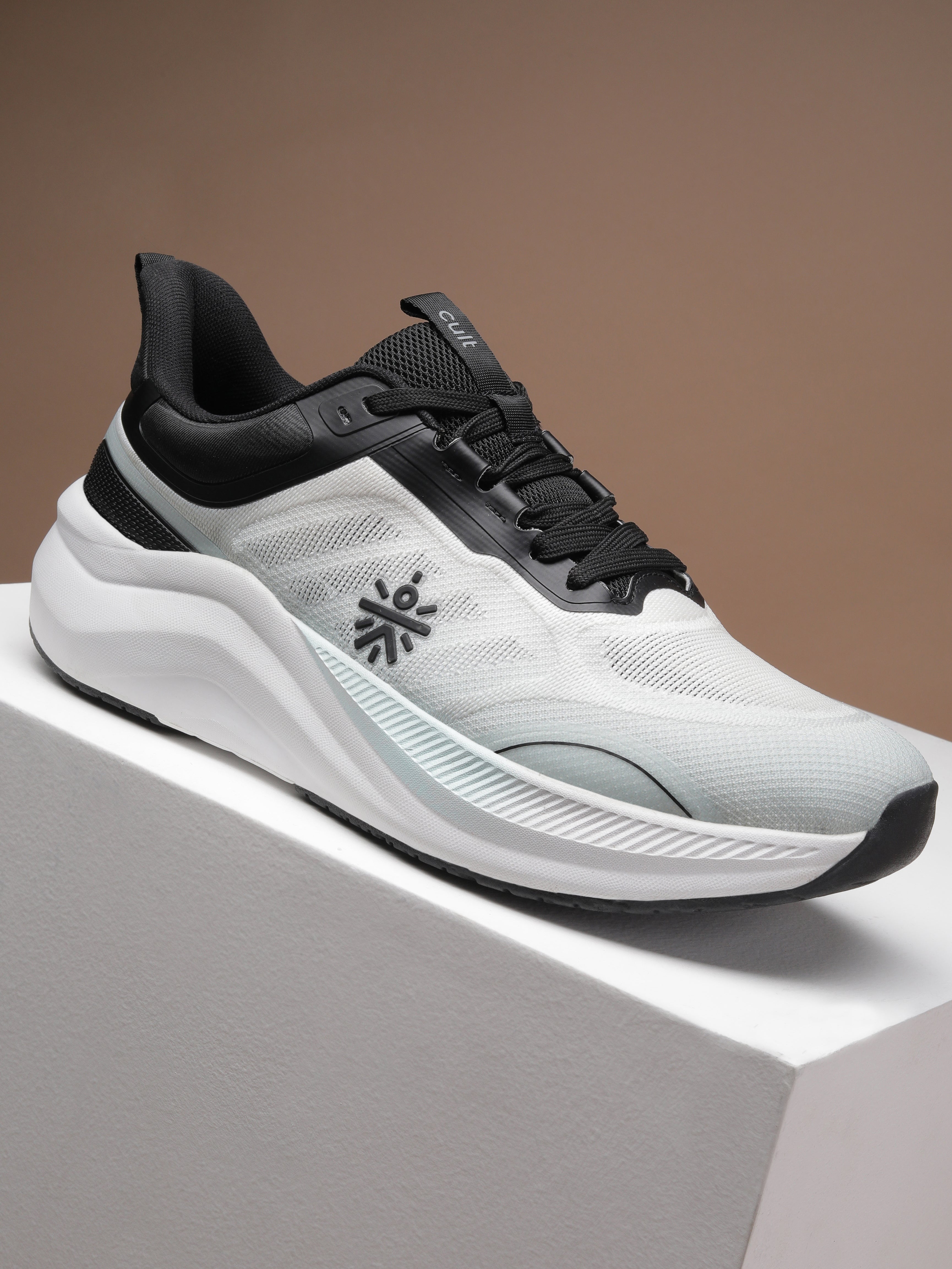 cult Men's Flowtech Running Shoes - Grey/Black