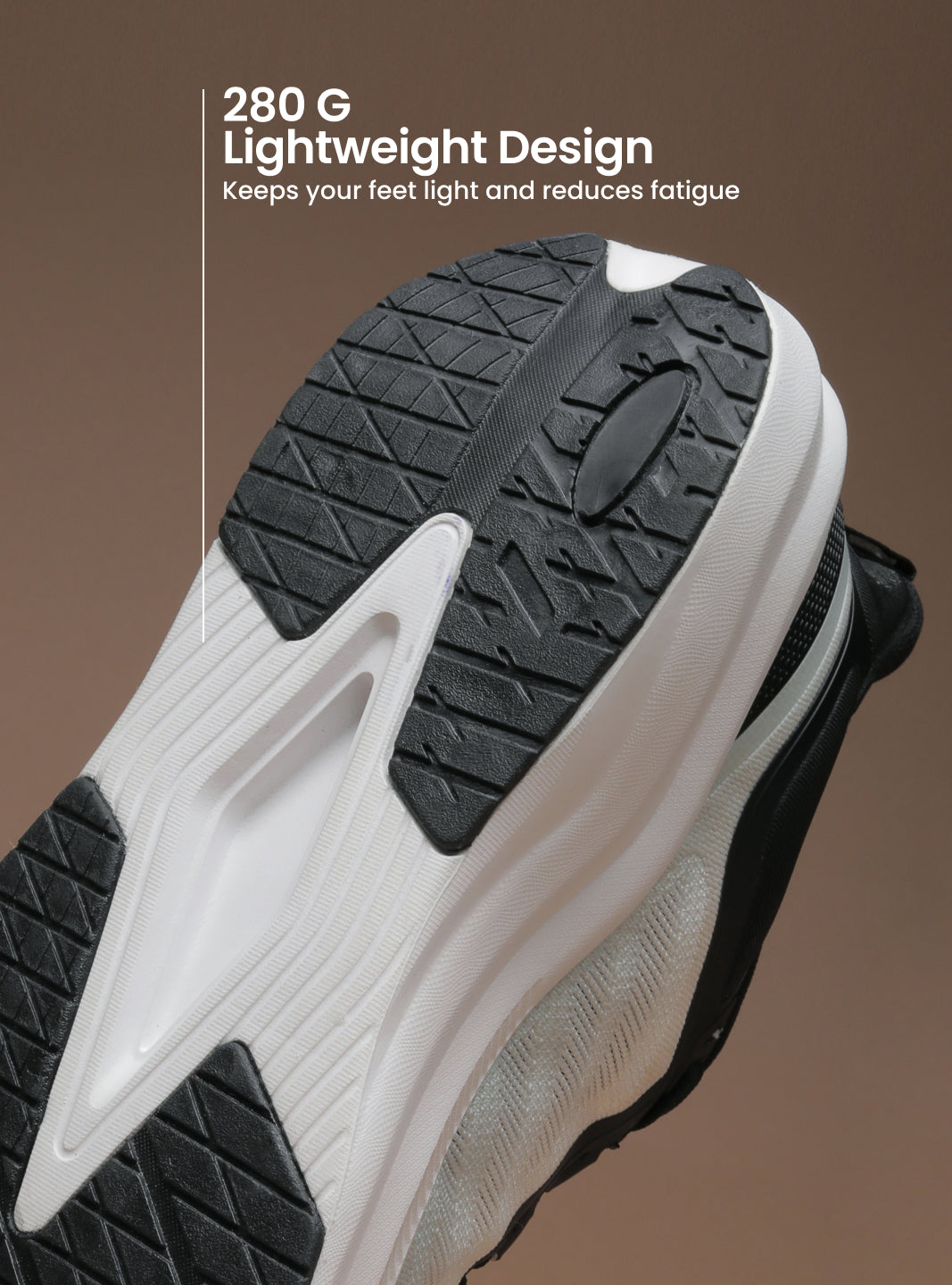 cult Men's Flowtech Running Shoes - Grey/Black