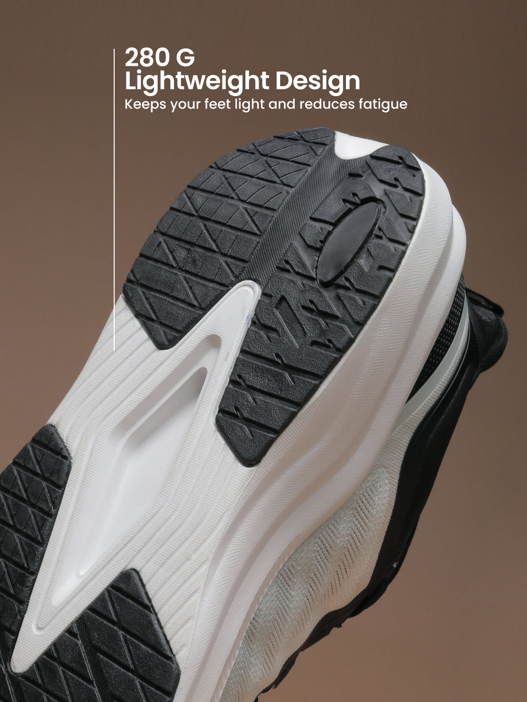 cult Men's Flowtech Running Shoes - Grey/Black