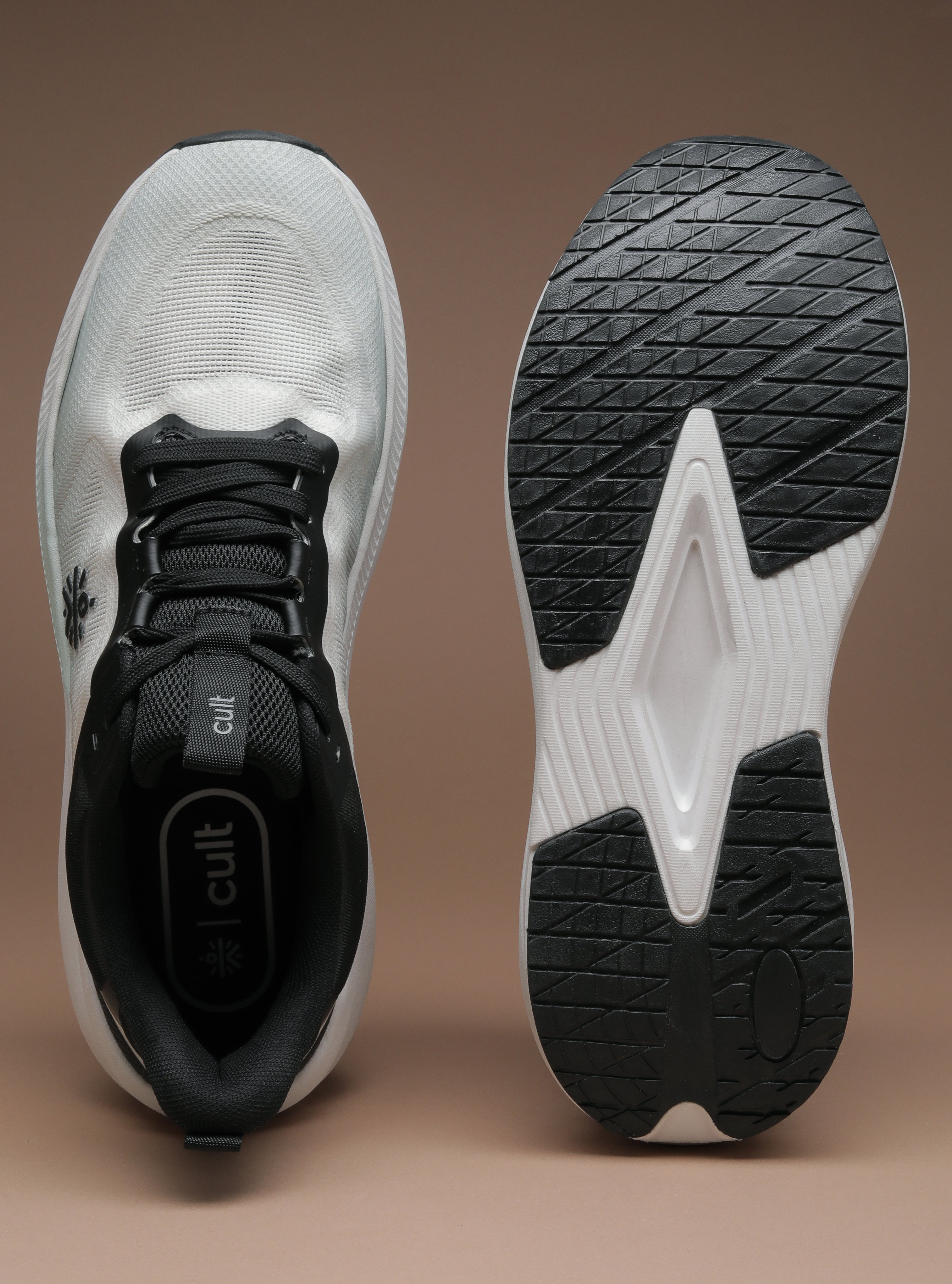 cult Men's Flowtech Running Shoes - Grey/Black